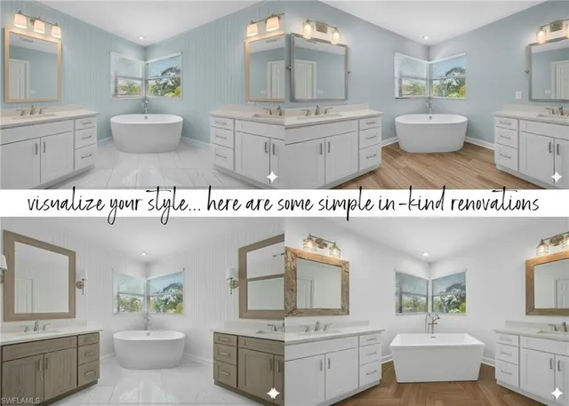 a view of a balcony with potted plants