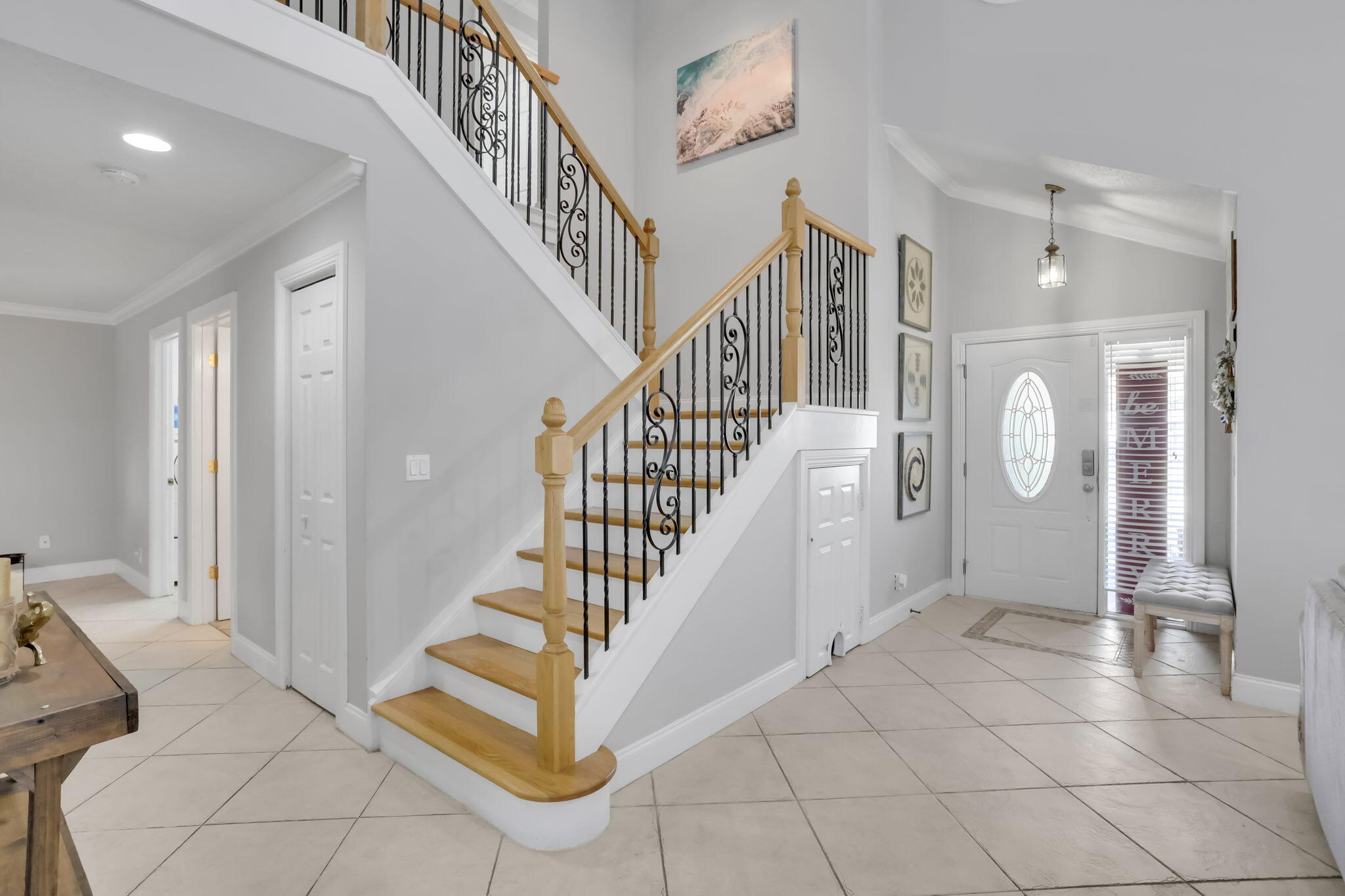 7424 Ashley Shores Circle Lake Worth, FL 33467 - Photo 4 of 33 a view of entryway and hall with wooden floor