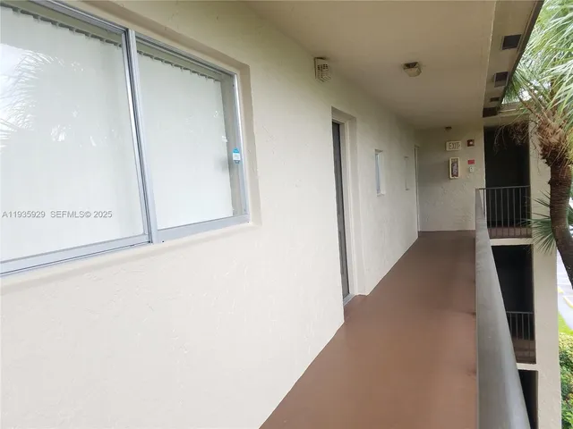 a view of a front door