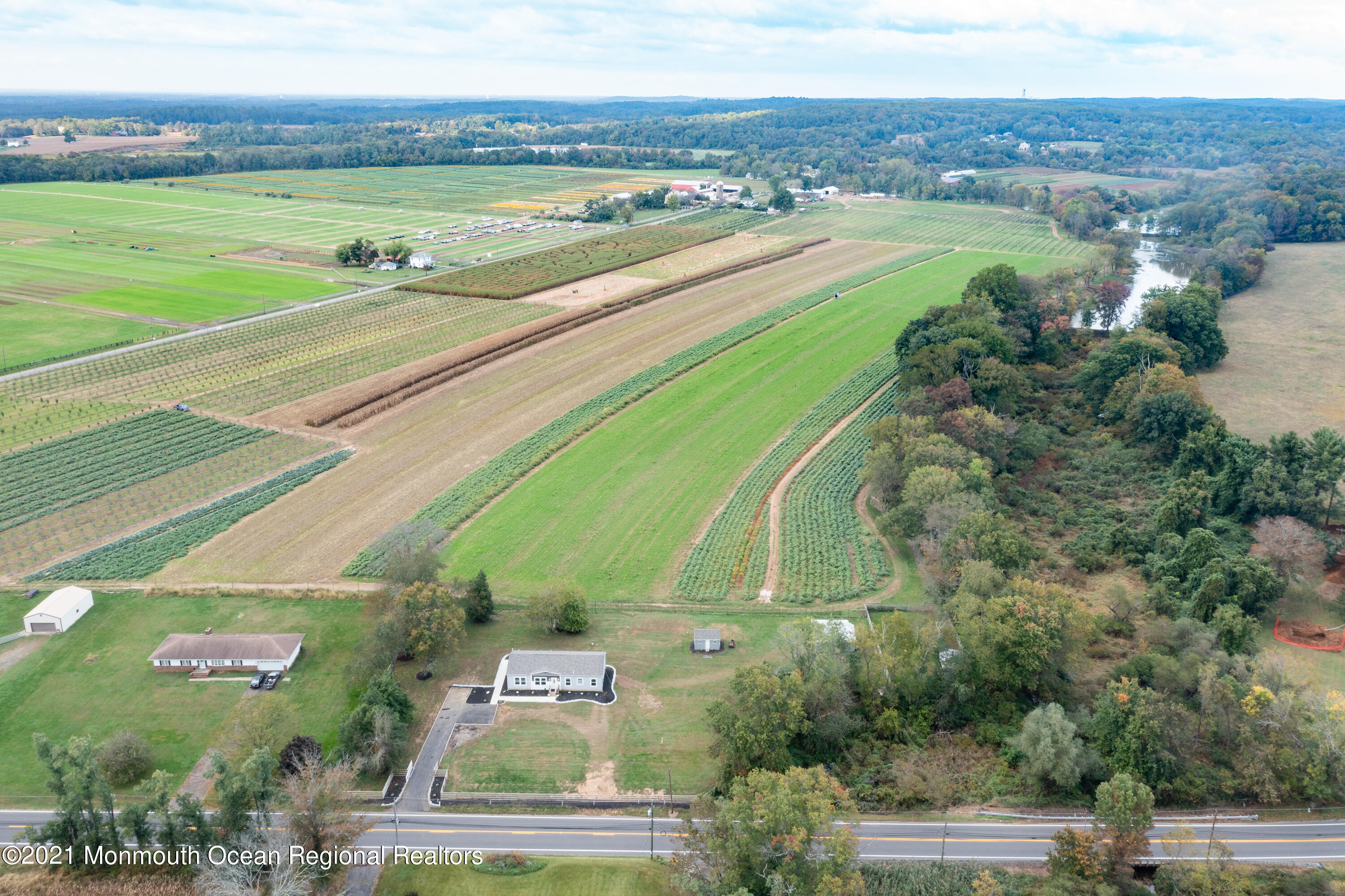 296 Trenton Lakewood Road Cream Ridge, NJ 08514 - Photo 24 of 35 an aerial view of a city