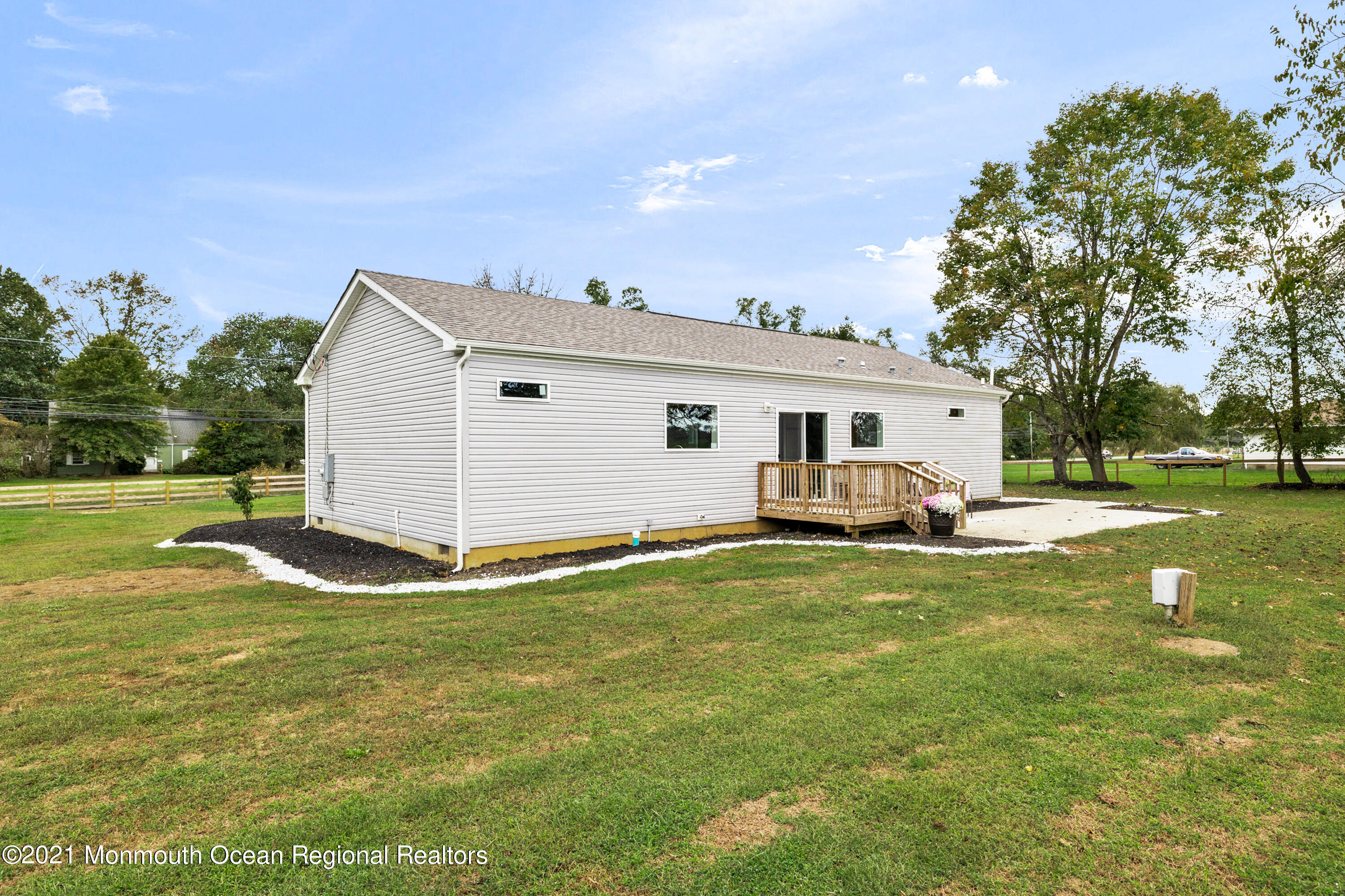 296 Trenton Lakewood Road Cream Ridge, NJ 08514 - Photo 27 of 35 a view of a house with a yard
