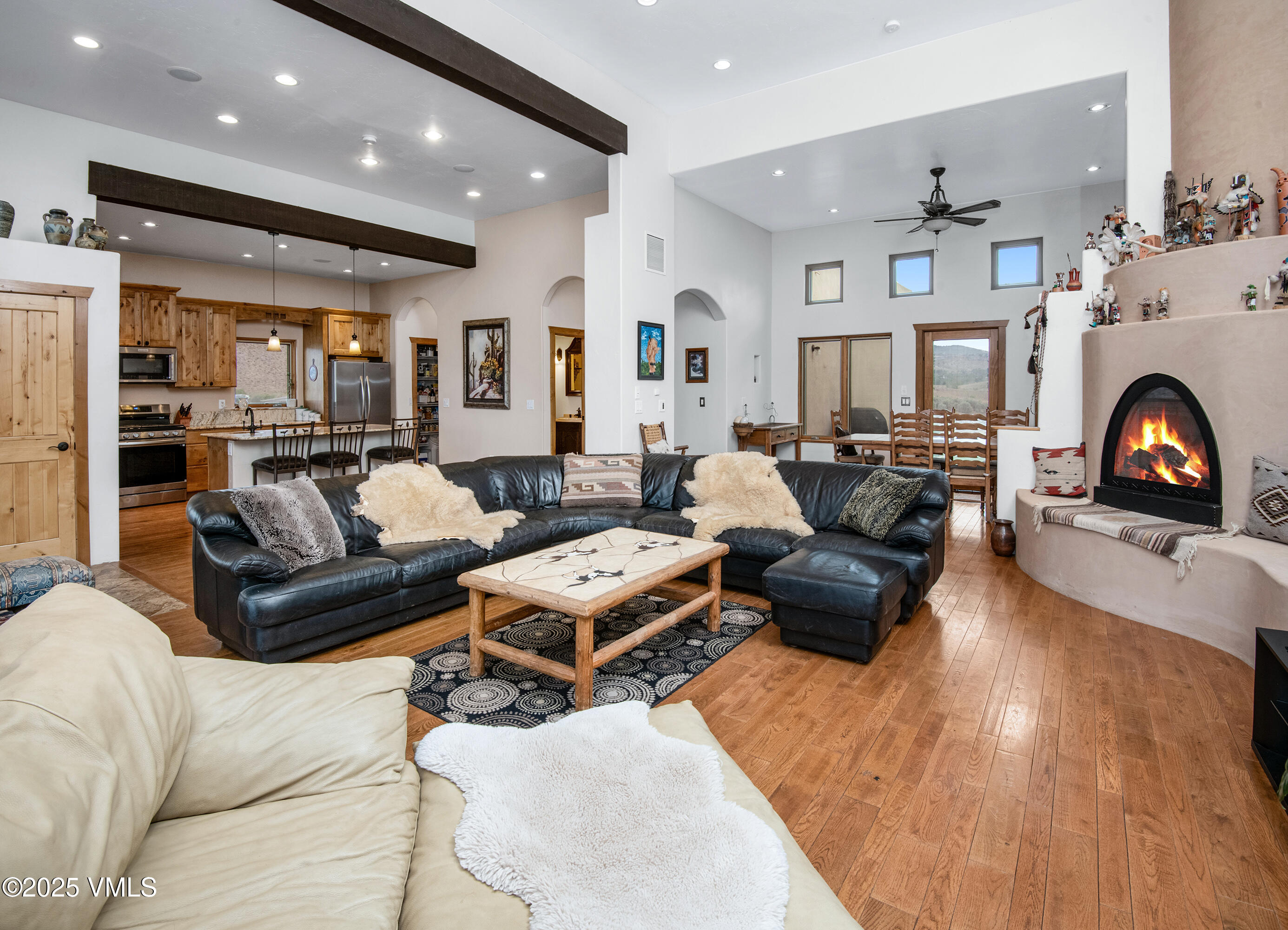 14555 Highway 6 Eagle, CO 81631 - Photo 2 of 61 a living room with furniture and a fireplace