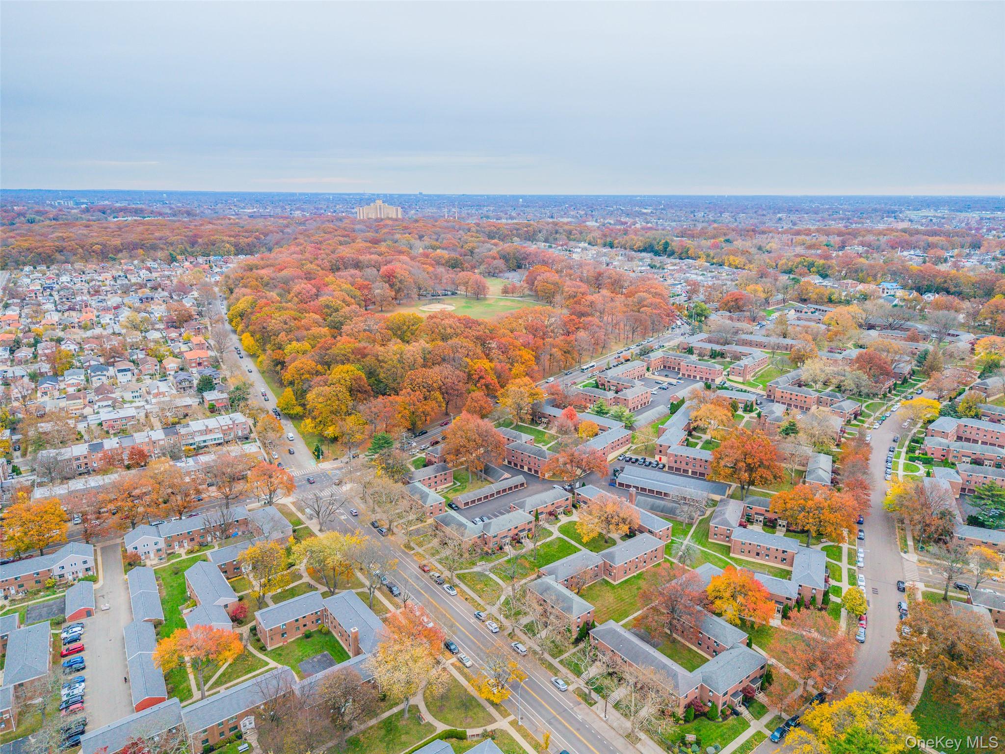 220-16 73rd Avenue, Unit 13A2 Queens, NY 11364 - Photo 17 of 18 an aerial view of residential houses with outdoor space