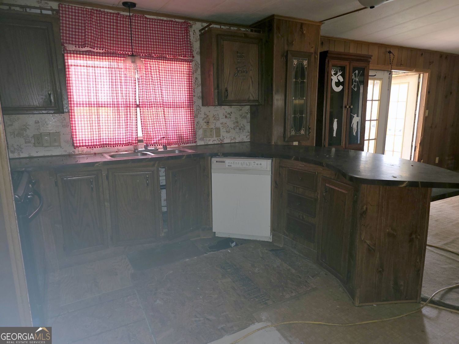 15 Shady Lane Jackson, GA 30233 - Photo 11 of 30 a bathroom with a granite countertop sink and a mirror