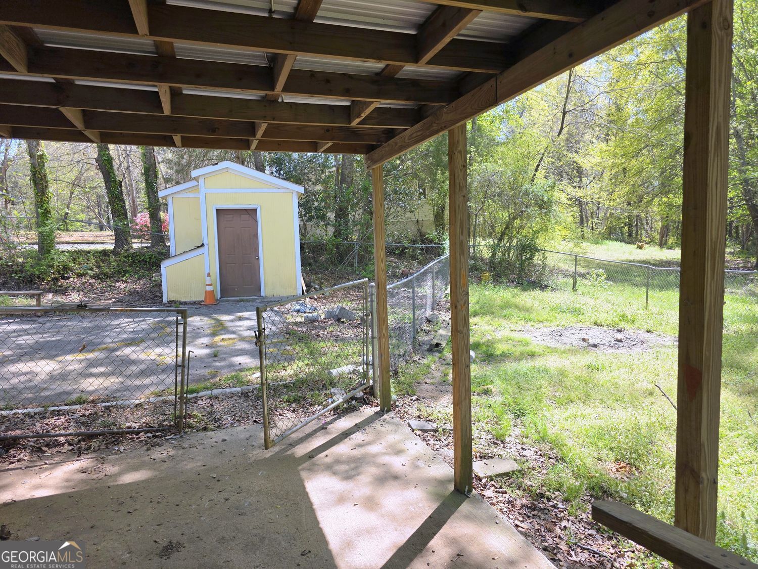 15 Shady Lane Jackson, GA 30233 - Photo 27 of 30 a view of porch with a backyard