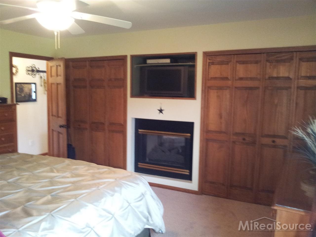 12576 Burt Road Emmett, MI 48022 - Photo 16 of 31 master fireplace