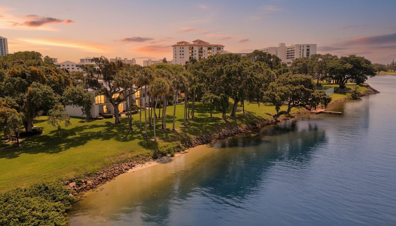 384 Golfview Road, Unit D North Palm Beach, FL 33408 - Photo 37 of 52 Community Beach and Dock