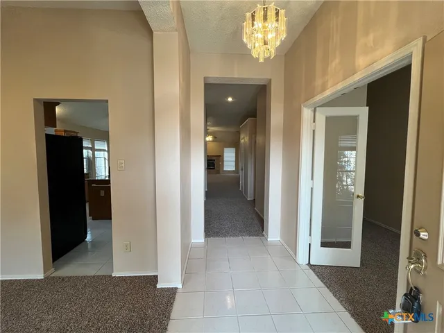 a view of empty room