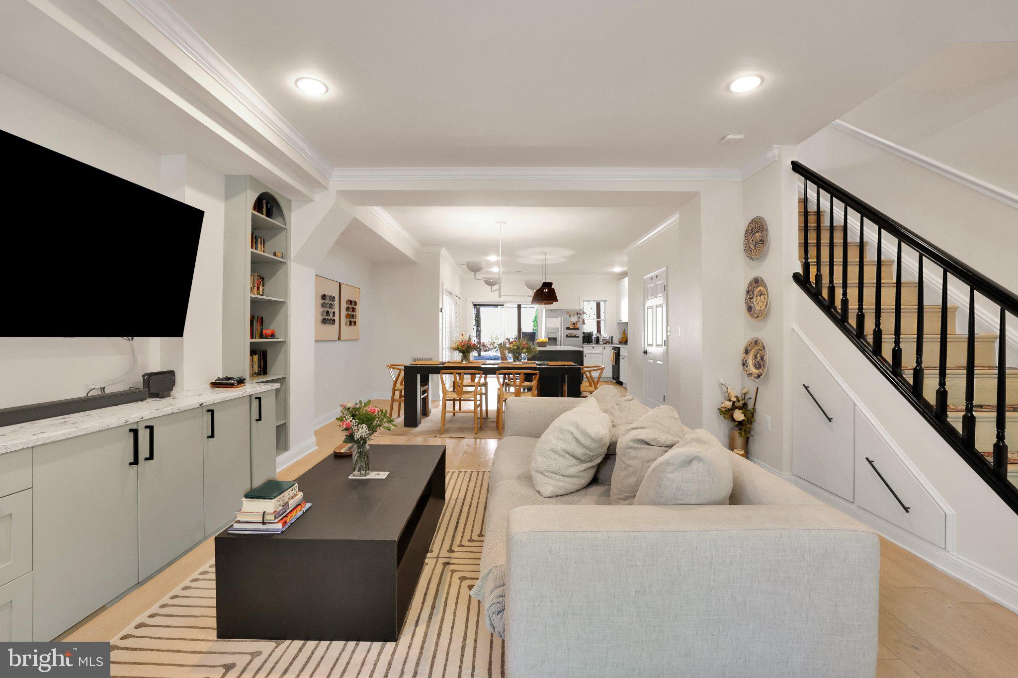 407 O Street Northwest Washington, DC 20001 - Photo 3 of 47 Modern elegance meets cozy comfort.