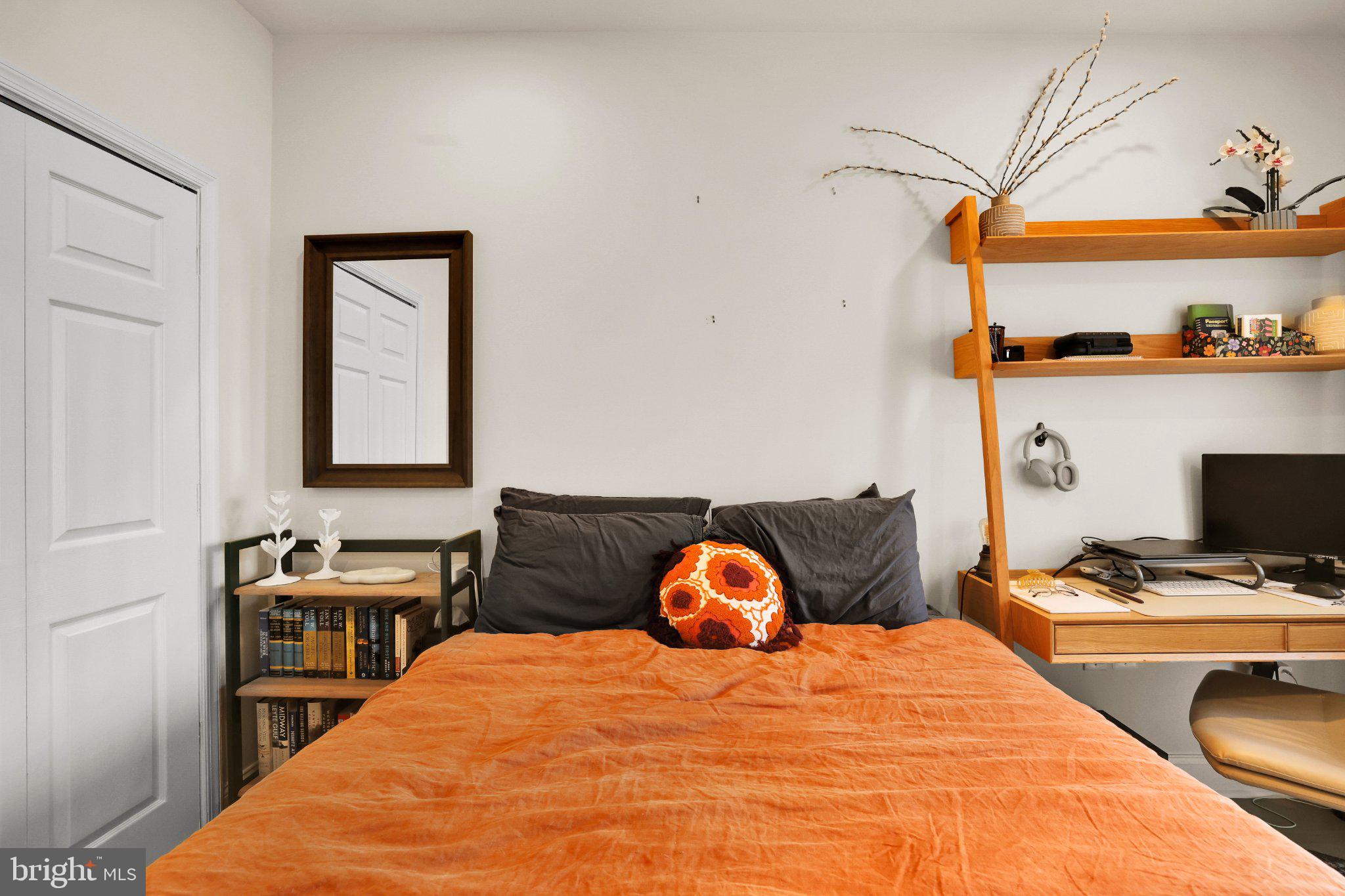 407 O Street Northwest Washington, DC 20001 - Photo 34 of 47 Cozy retreat with vibrant accents.