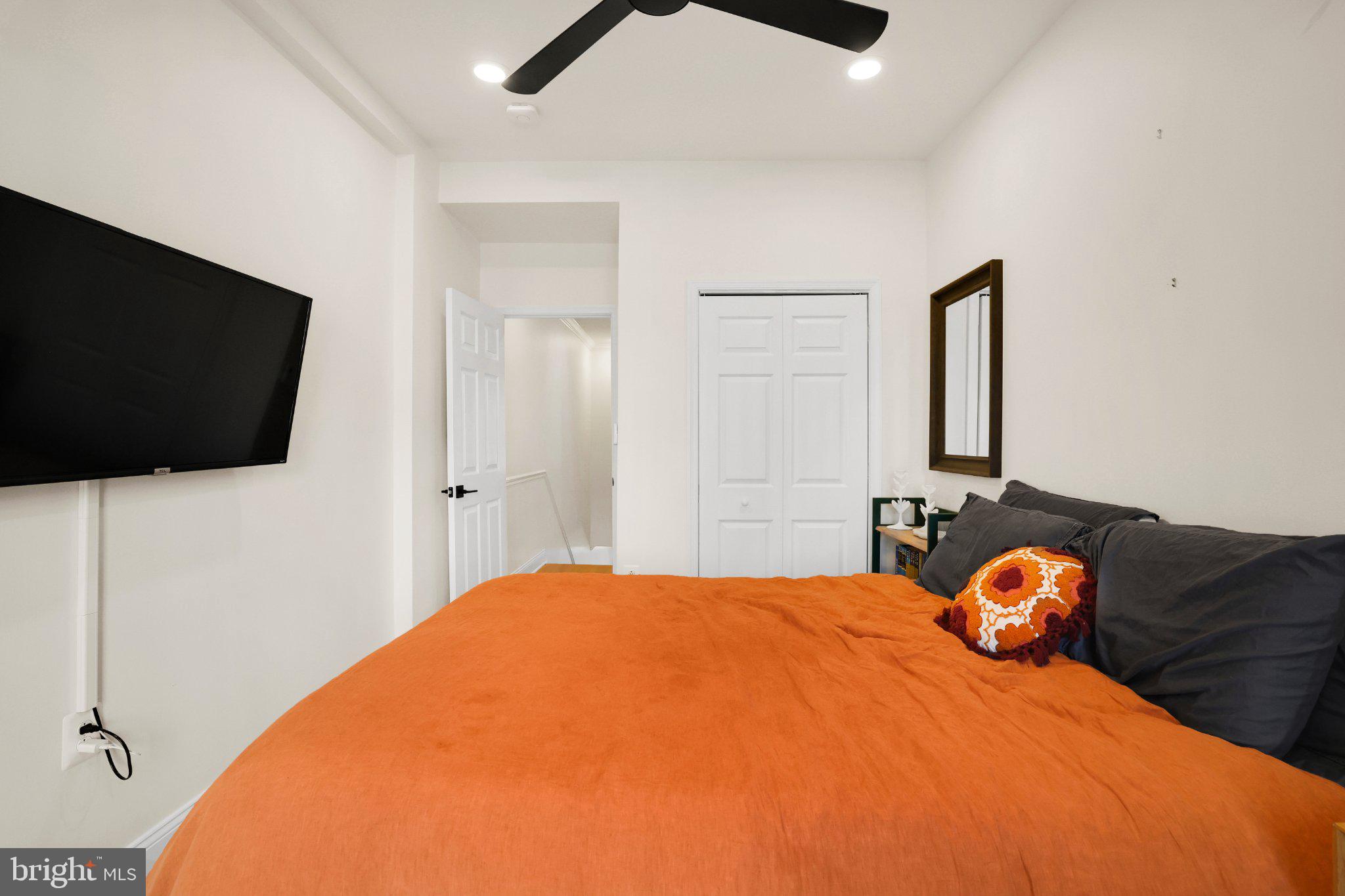 407 O Street Northwest Washington, DC 20001 - Photo 35 of 47 Cozy retreat with modern touches.