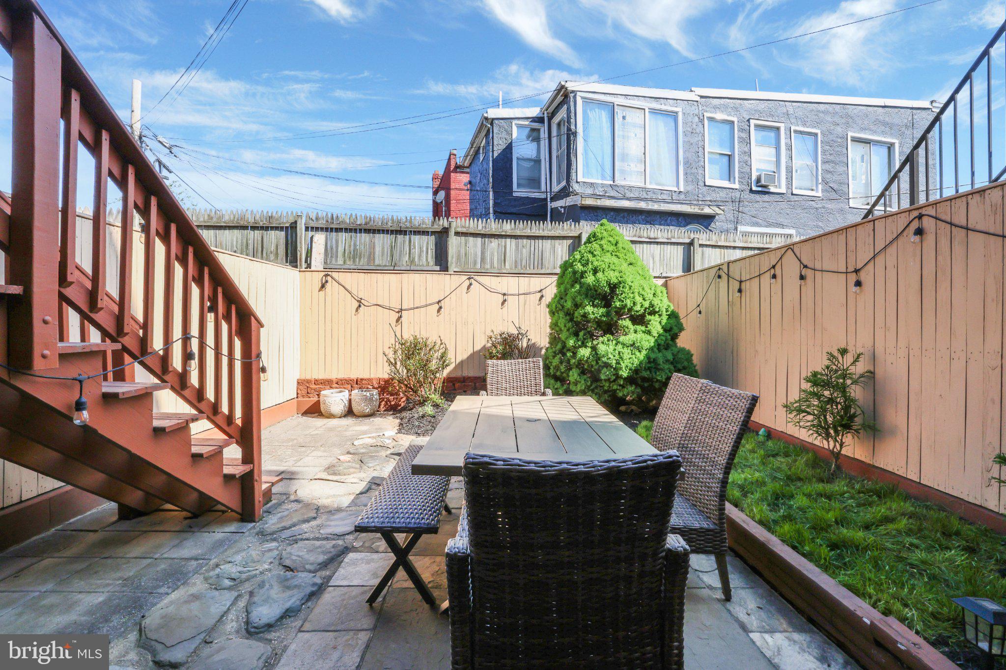 407 O Street Northwest Washington, DC 20001 - Photo 37 of 47 Charming outdoor retreat awaits you.