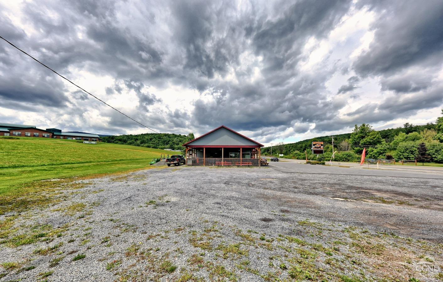 36422 Highway 23 Roxbury, NY 12434 - Photo 58 of 70 a view of a dry yard with large trees