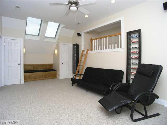 6004 Chalet Drive Oak Ridge, NC 27310 - Photo 11 of 16 Other. This property is full of pleasant surprises: entertainment room/ Bedroom #4 would be a comfortable guest suite or any tenager s dream!