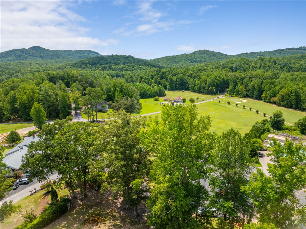 300 Whispering Falls Road Pickens, SC 29671 - Photo 38 of 41 Mature trees frame expansive views of rolling hills and nearby fairways.