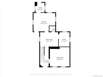 a picture of a floor plan