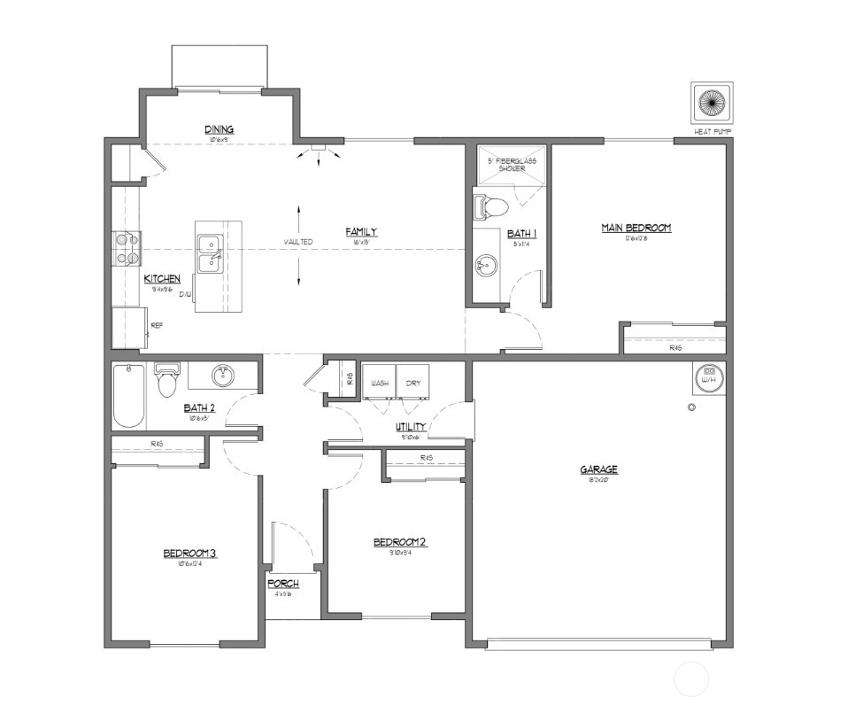 101 Walnut Street Tieton, WA 98947 - Photo 27 of 27 a picture of a floor plan