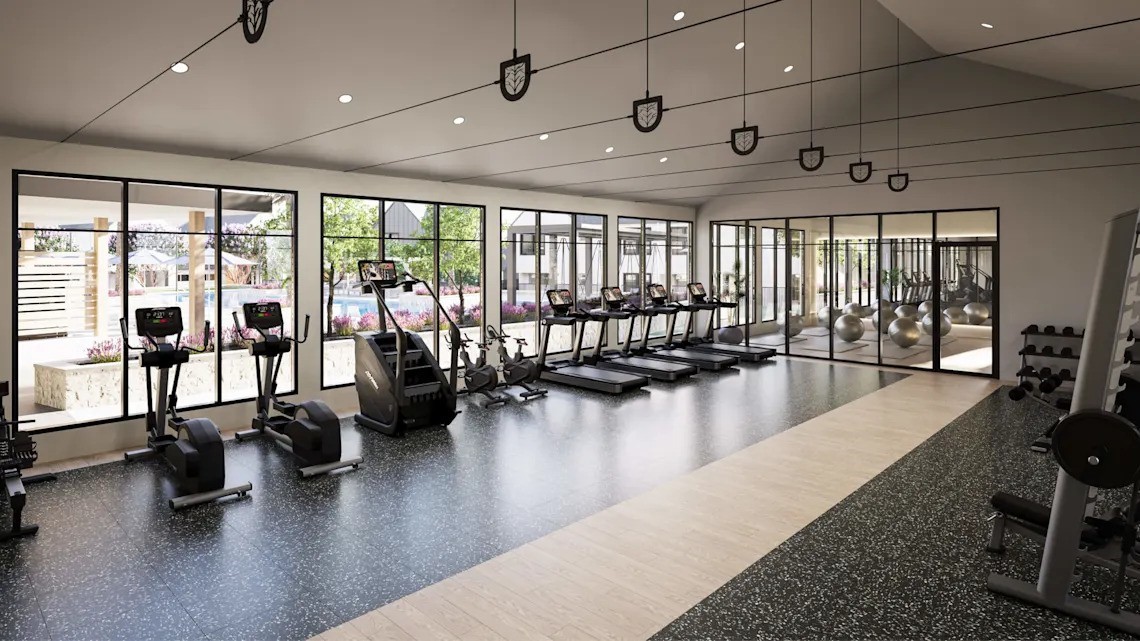 1941 Sawdust Road, Unit 4211 The Woodlands, TX 77380 - Photo 7 of 7 a lobby with furniture and floor to ceiling window