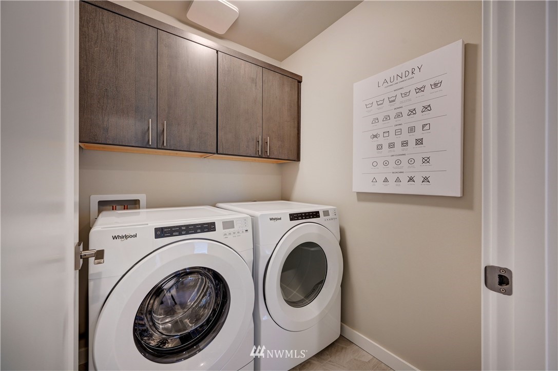 8609 244th Street Southwest, Unit 6 Edmonds, WA 98026 - Photo 20 of 27 a utility room with dryer and washer