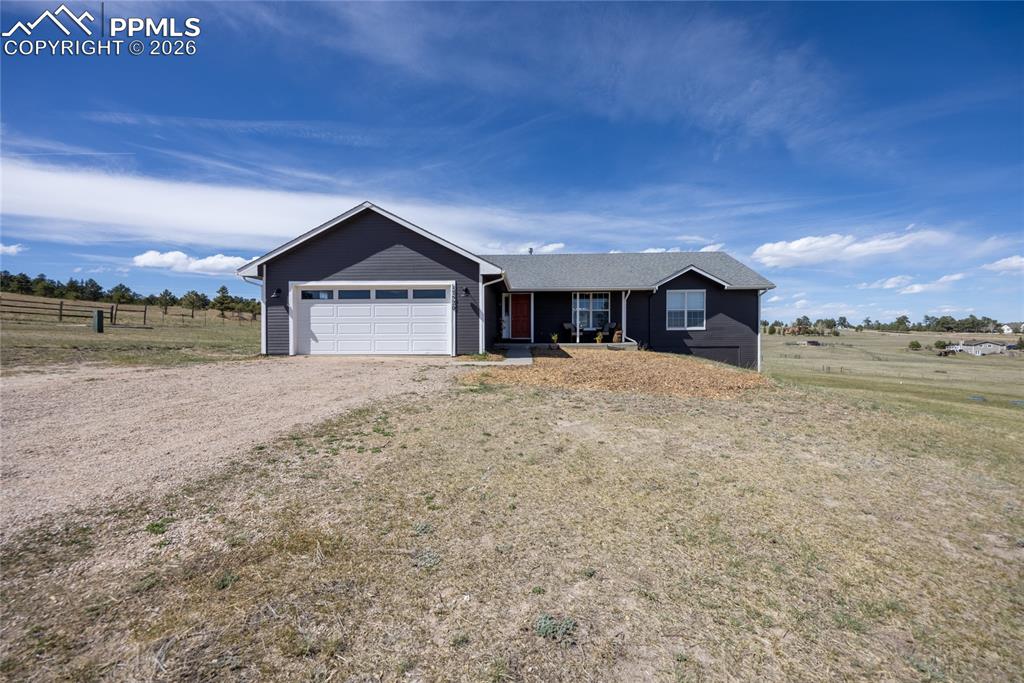 Ranch style home with 4 bedrooms, 3 bathroom on 5 acres