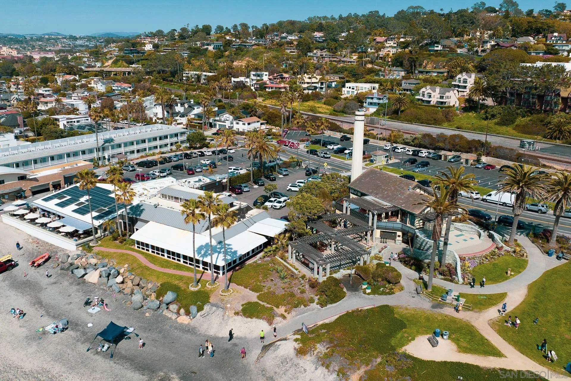 1060 America Way Del Mar, CA 92014 - Photo 57 of 61 an aerial view of residential houses with city view