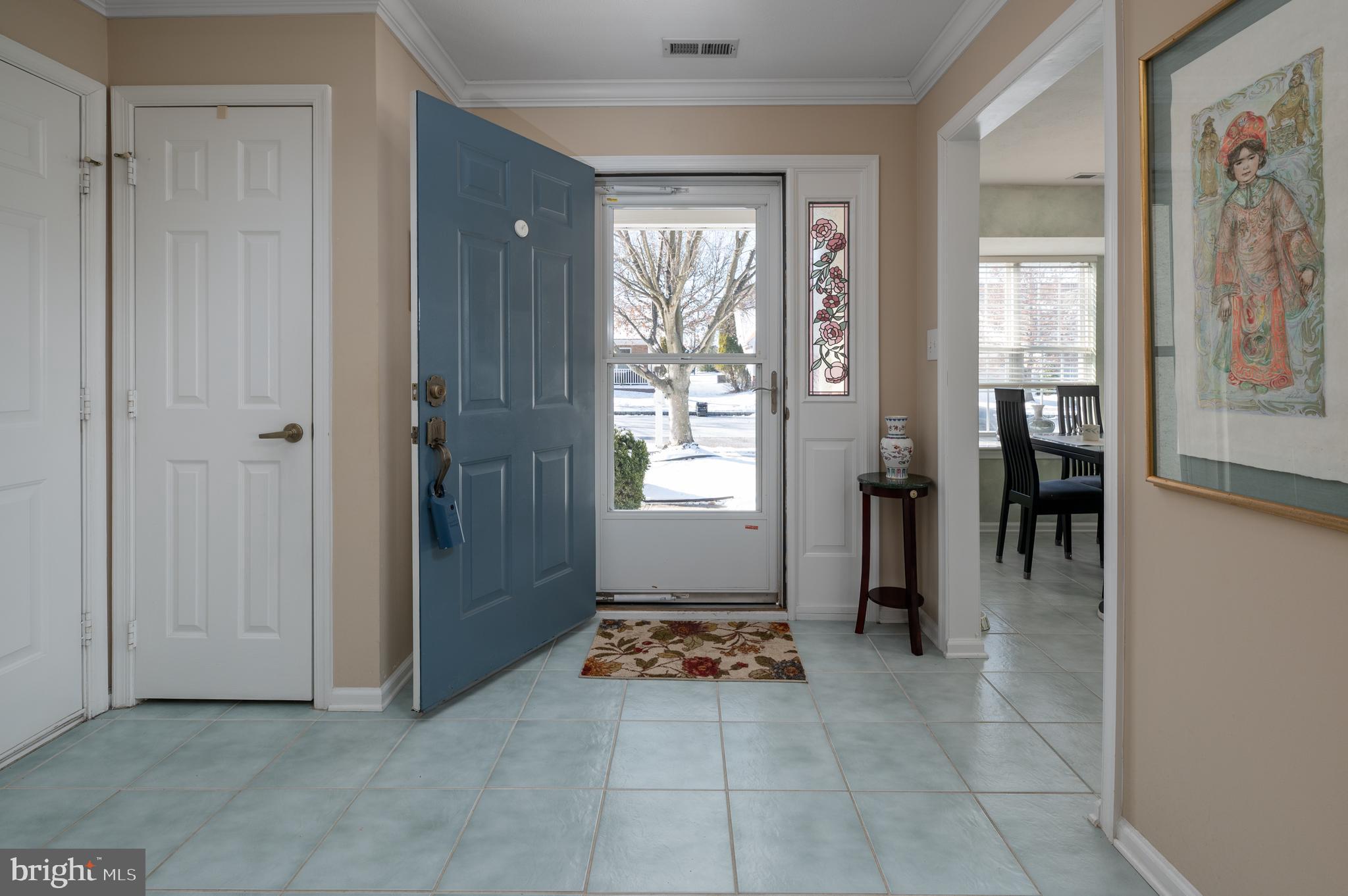 515 Hydrangea Drive Mount Laurel, NJ 08054 - Photo 3 of 36 a view of entryway with a livingroom and a dining room