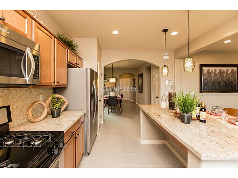 8813 Melridge Road Las Vegas, NV 89148 - Photo 8 of 28 Kitchen. Image is of Model, not actual home.