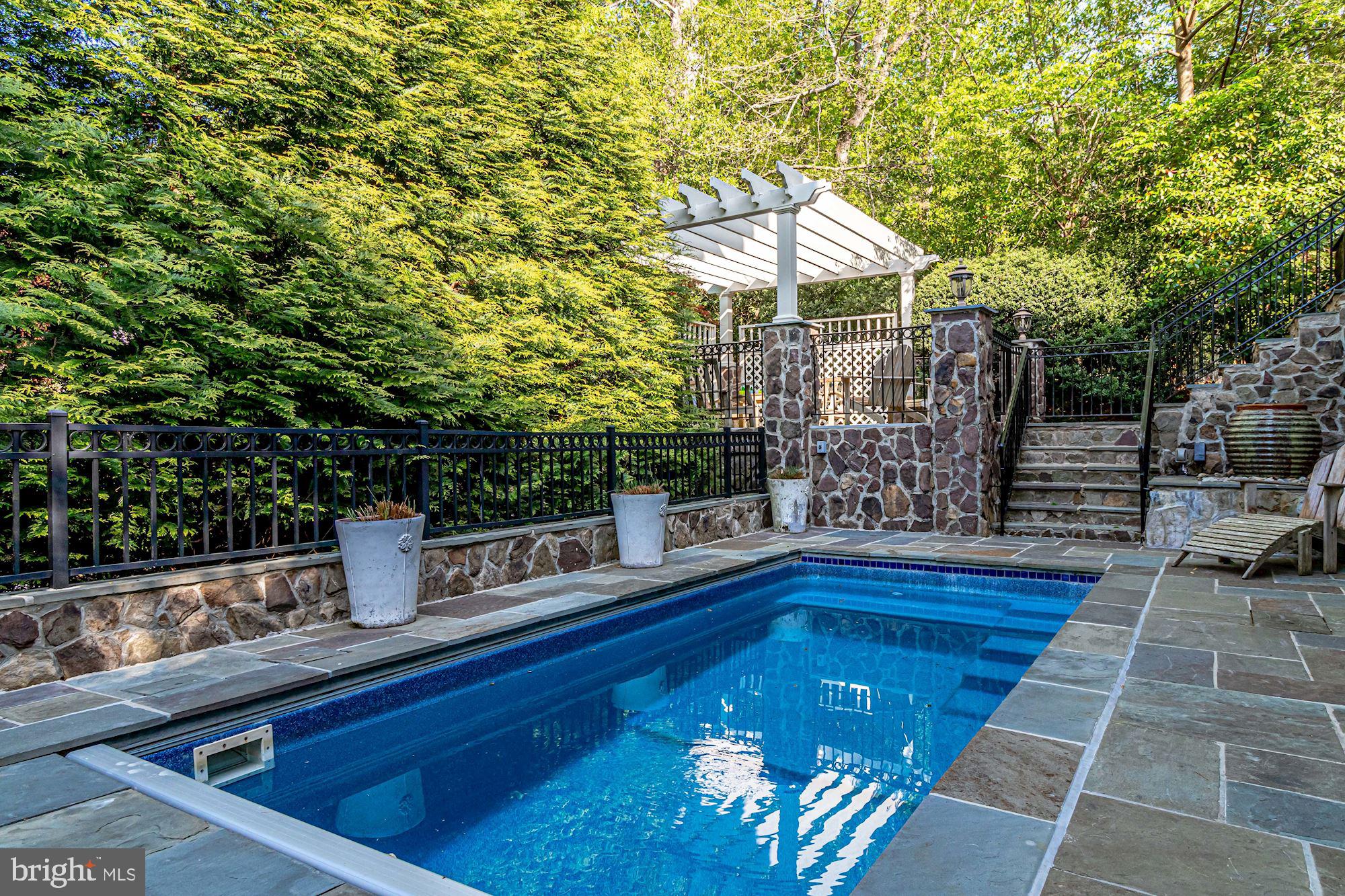 1125 Basil Road McLean, VA 22101 - Photo 34 of 37 Backyard/Pool