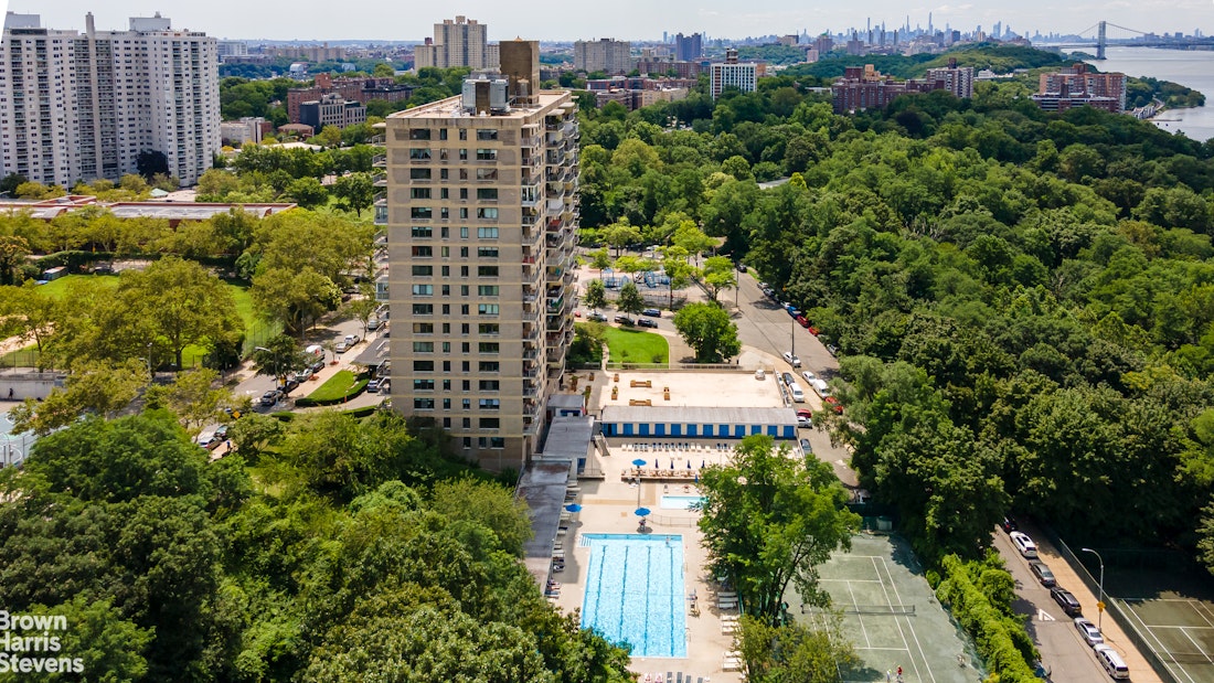 3671 Hudson Manor Terrace, Unit 4F Bronx, NY 10463 - Photo 10 of 14 an aerial view of multiple house