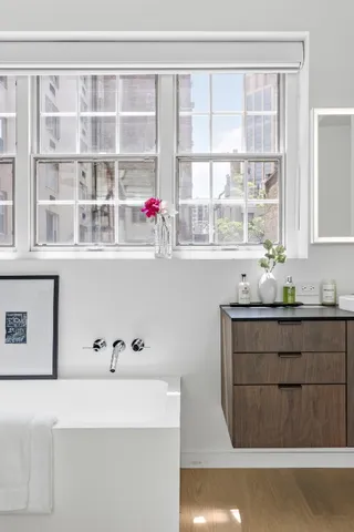 a view of table and window