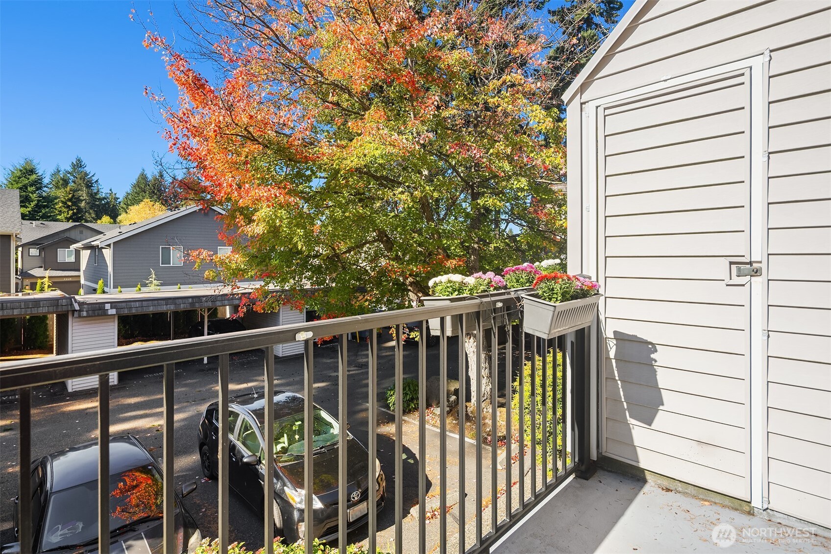 8603 244th Street Southwest, Unit 2D Edmonds, WA 98026 - Photo 14 of 21 a view of a balcony with furniture