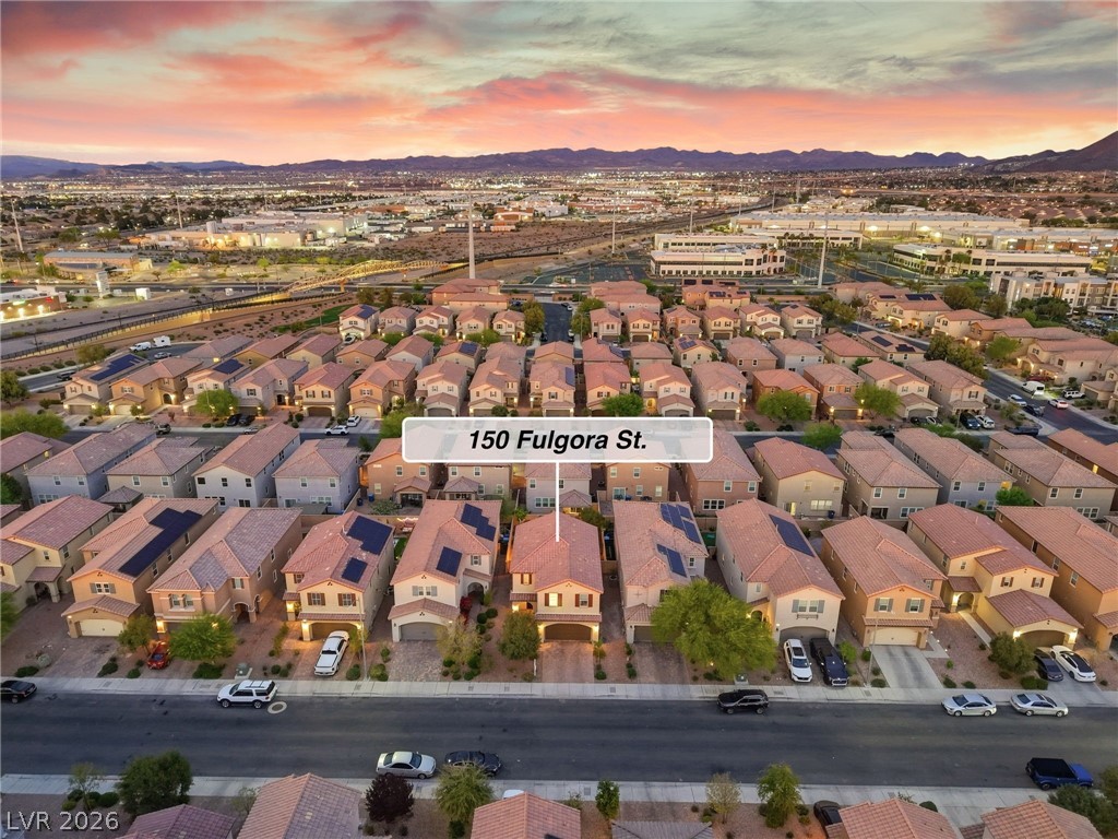 150 Fulgora Street Henderson, NV 89074 - Photo 63 of 92 Aerial overview of property's location