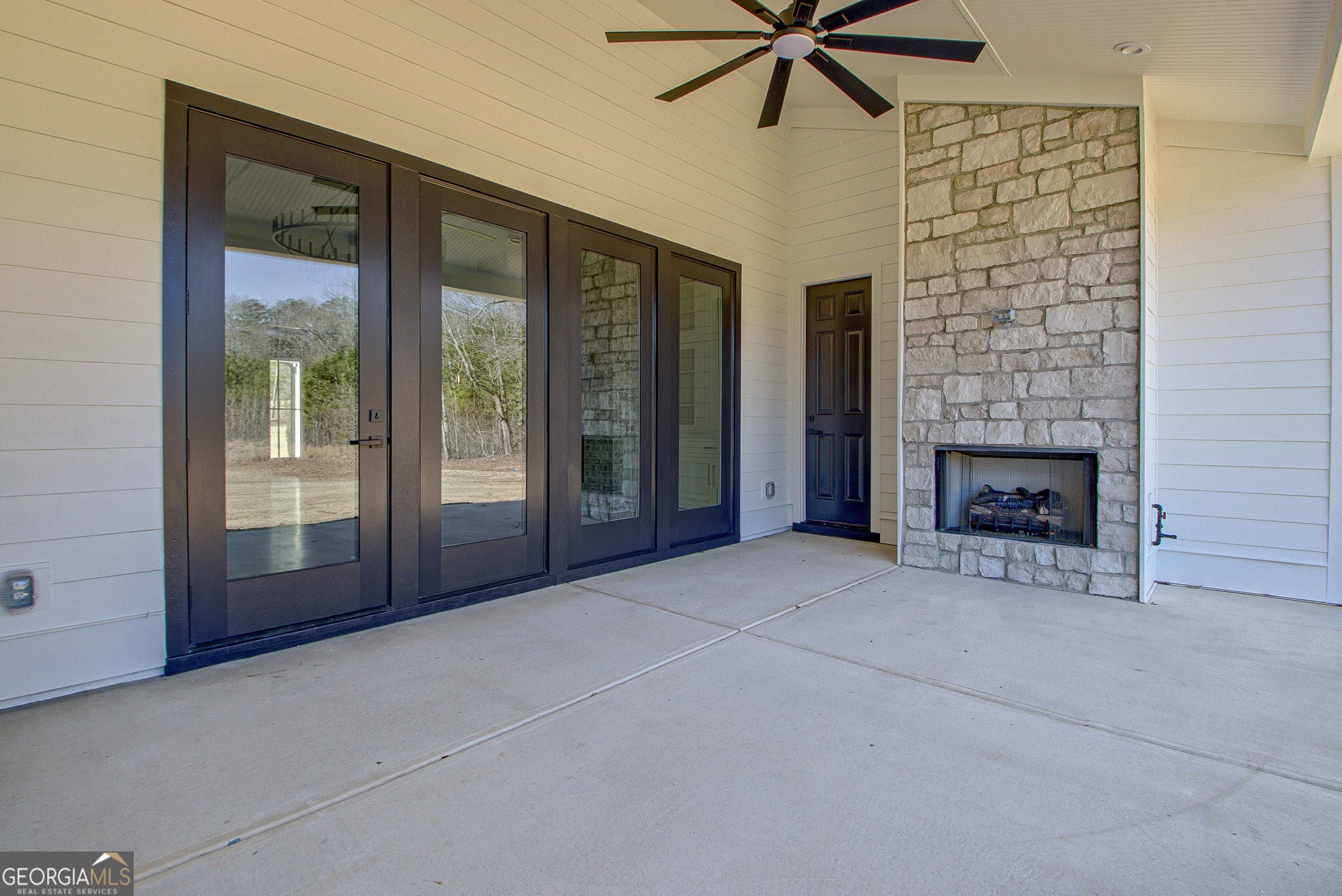 0 Erwin Run Tyrone, GA 30290 - Photo 41 of 44 a view of an empty room with a fireplace and a window