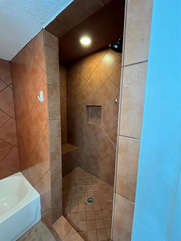 640 Harbor Drive Azle, TX 76020 - Photo 12 of 33 a bathroom with a shower and toilet