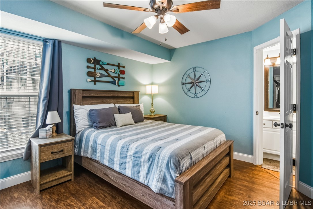 40 Lighthouse Road, Unit 3104 Lake Ozark, MO 65049 - Photo 23 of 33 Step in to the primary bedroom complete a private