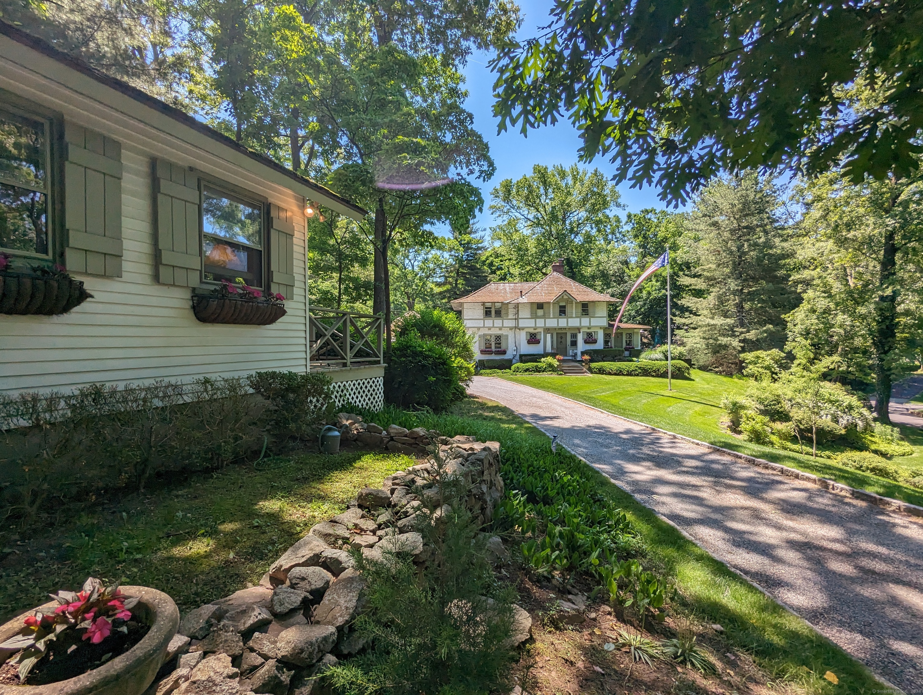 3 Wild Rose Lane, Unit COTTAGE Darien, CT 06820 - Photo 14 of 16 a view of swimming pool with a yard