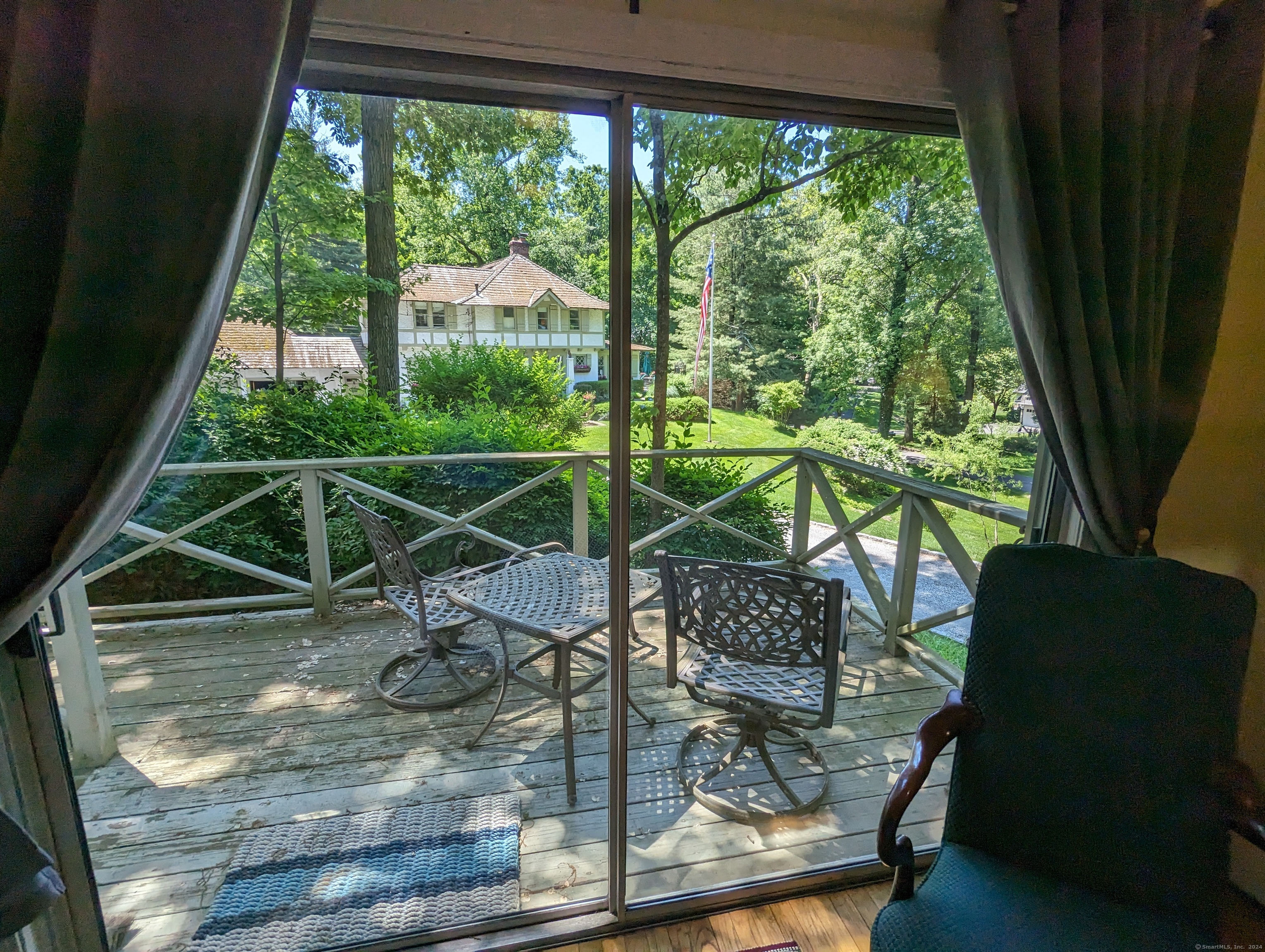 3 Wild Rose Lane, Unit COTTAGE Darien, CT 06820 - Photo 10 of 16 a view of outdoor space with seating