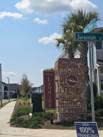 a front view of a building