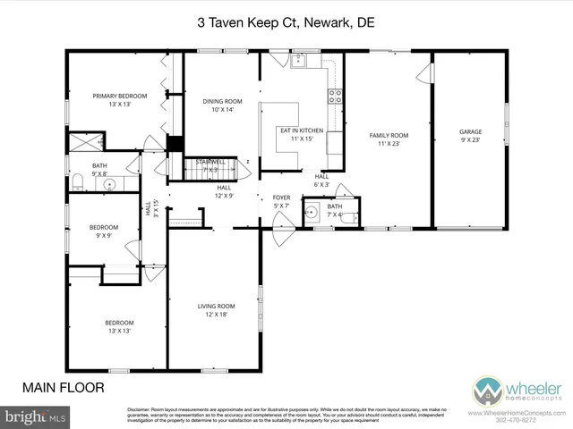 $409,900 | 3 Taven Keep Court, Newark, DE 19711