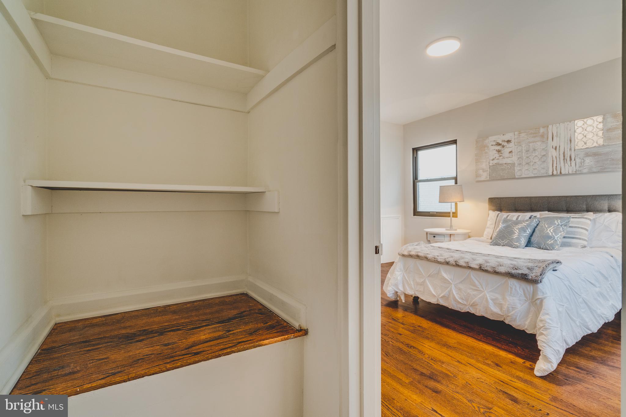 422 Burbank Street Southeast Washington, DC 20019 - Photo 21 of 29 Walk-in closet. Must see in person!