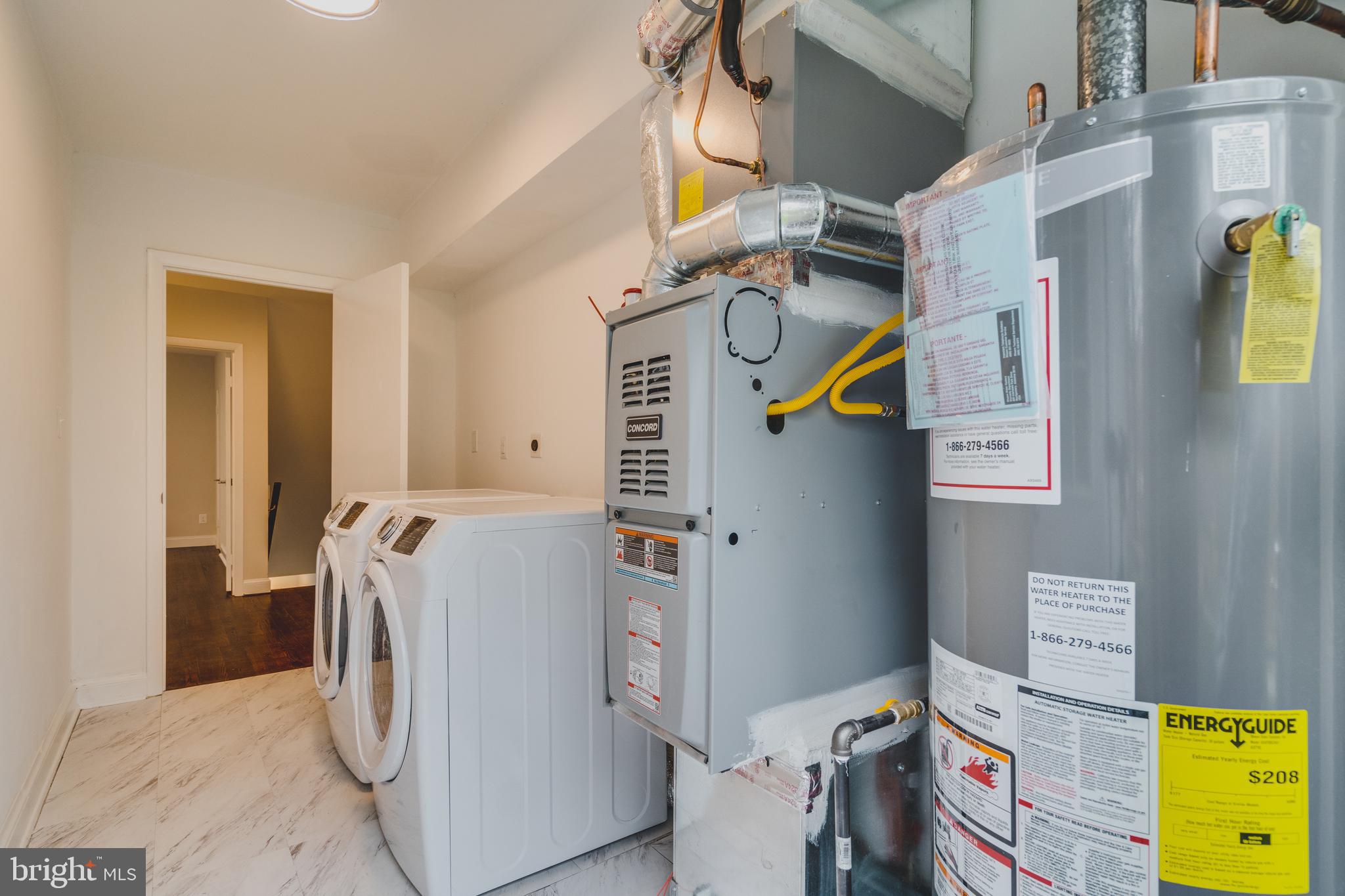 422 Burbank Street Southeast Washington, DC 20019 - Photo 27 of 29 Brand new HVAC system and water heater