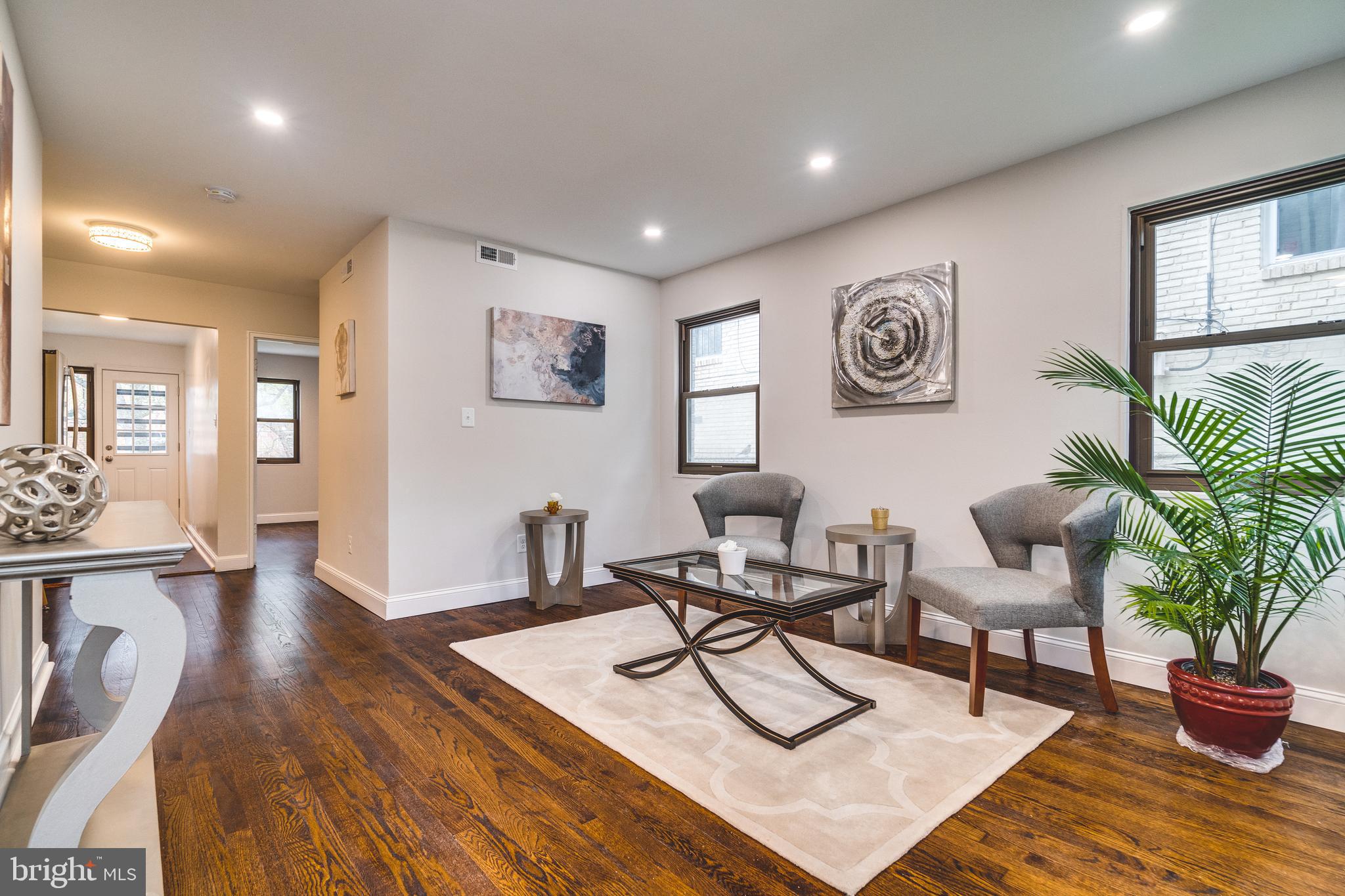 422 Burbank Street Southeast Washington, DC 20019 - Photo 5 of 29 Open floor plan