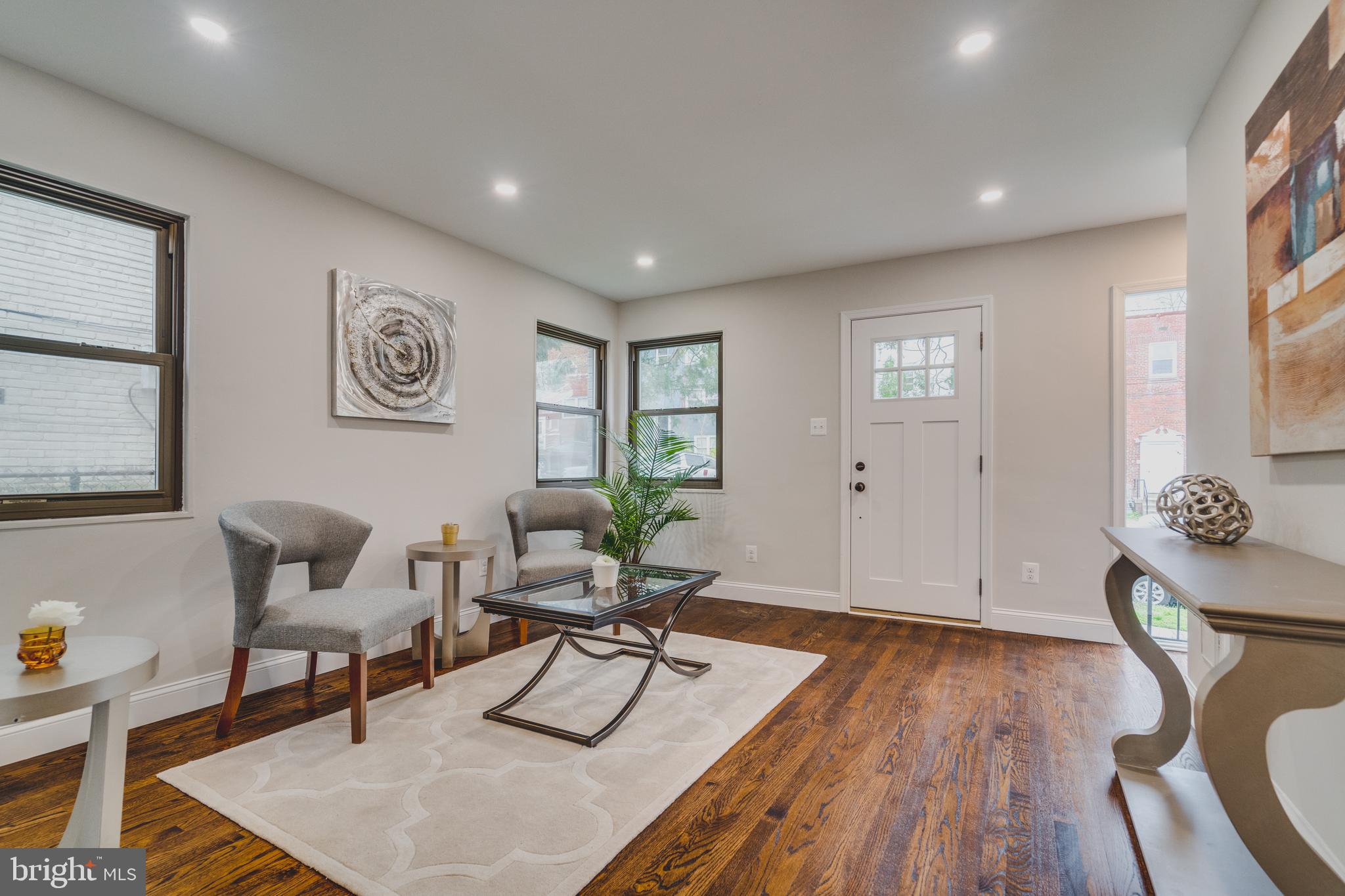 422 Burbank Street Southeast Washington, DC 20019 - Photo 6 of 29 Hardwood floors throughout