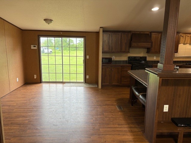 116 Taft Street Normangee, TX 77871 - Photo 20 of 33 a view of a kitchen with a sink cabinets and a window