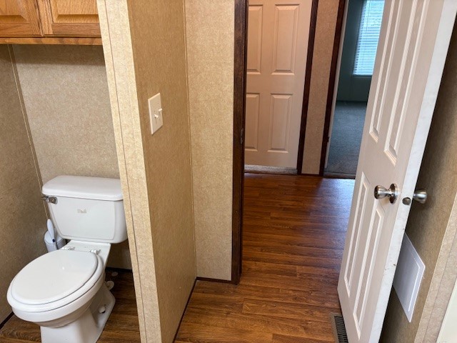 116 Taft Street Normangee, TX 77871 - Photo 29 of 33 a bathroom with a toilet and a shower