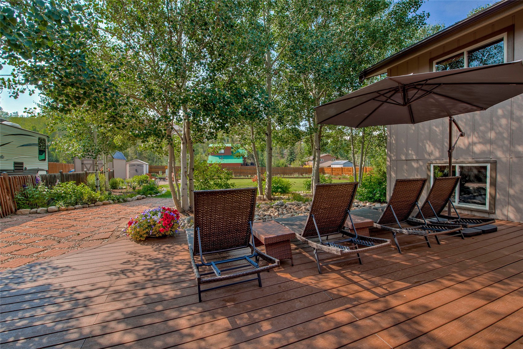 74 Big Elk Road Dillon, CO 80435 - Photo 31 of 37 Back Deck