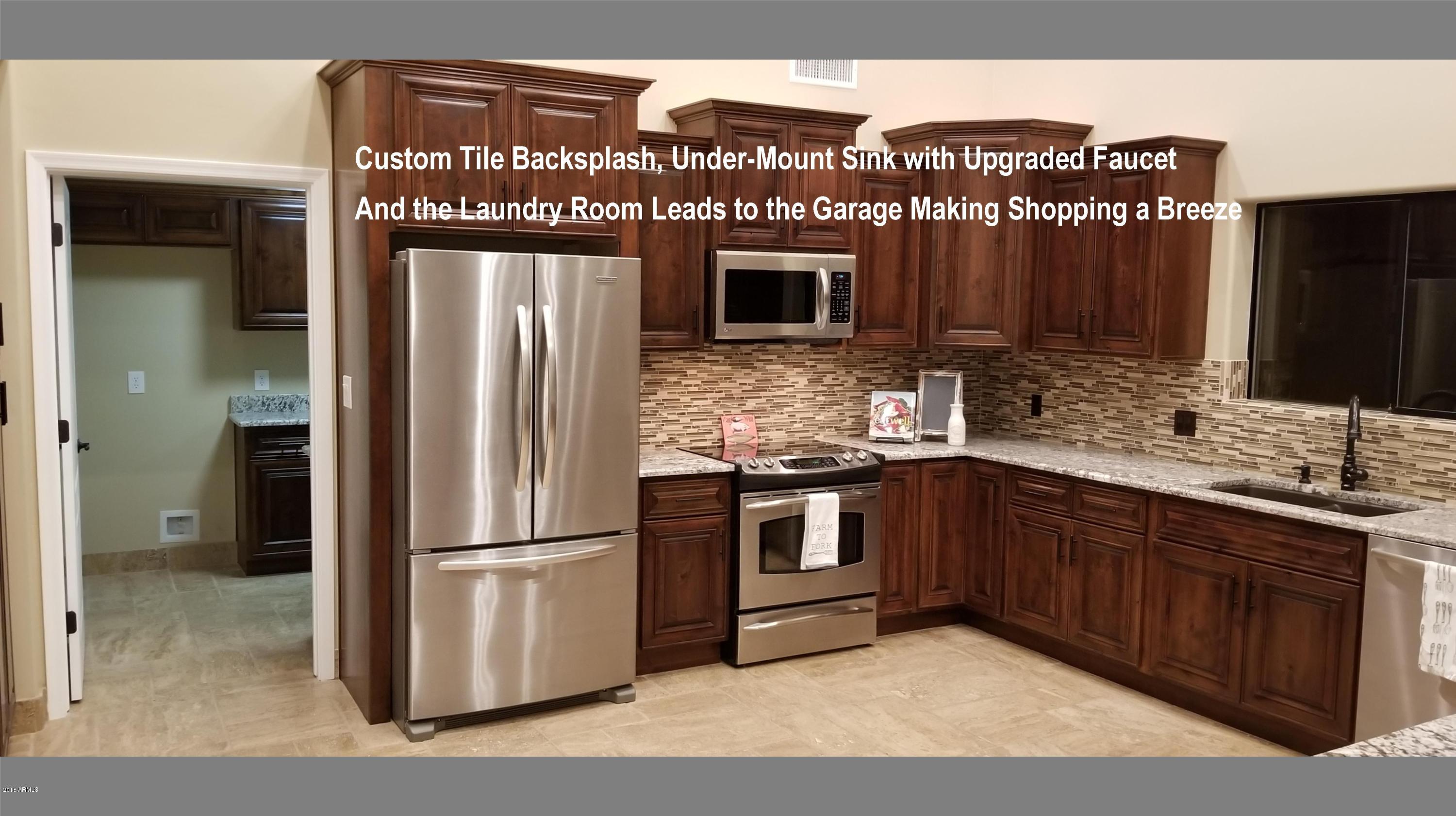 10711 East Adobe Road Mesa, AZ 85207 - Photo 10 of 49 Custom Tile Backsplash