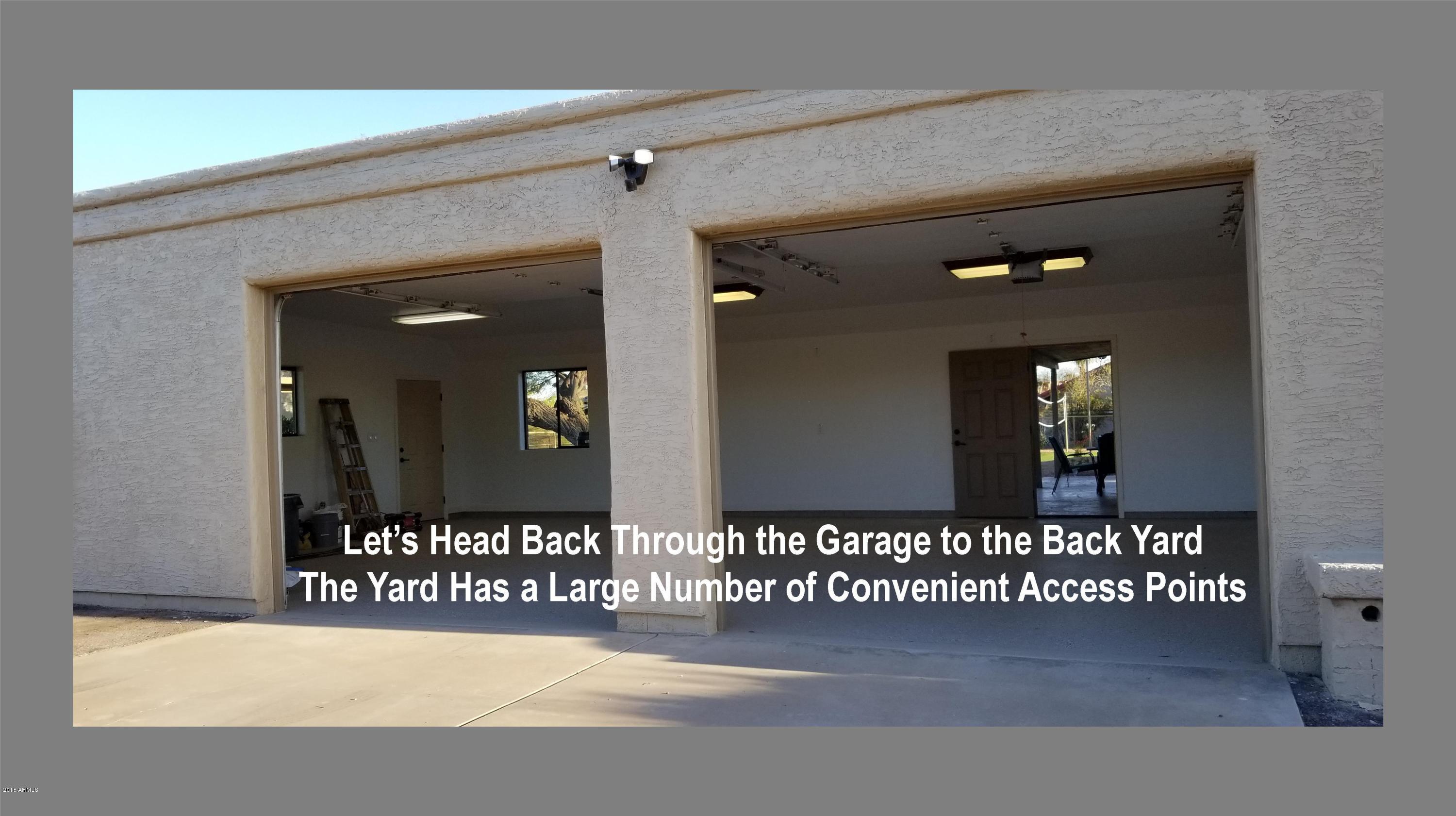 10711 East Adobe Road Mesa, AZ 85207 - Photo 37 of 49 Heading to the Back Yard