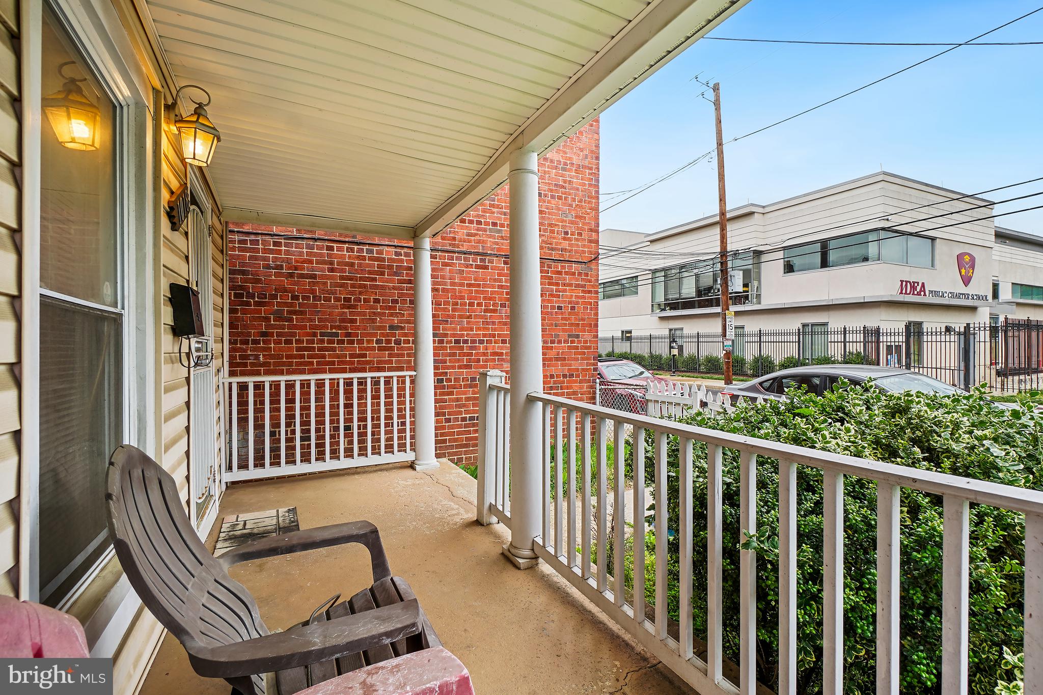 1018 45th Street Northeast Washington, DC 20019 - Photo 4 of 30 a view of a balcony with chair