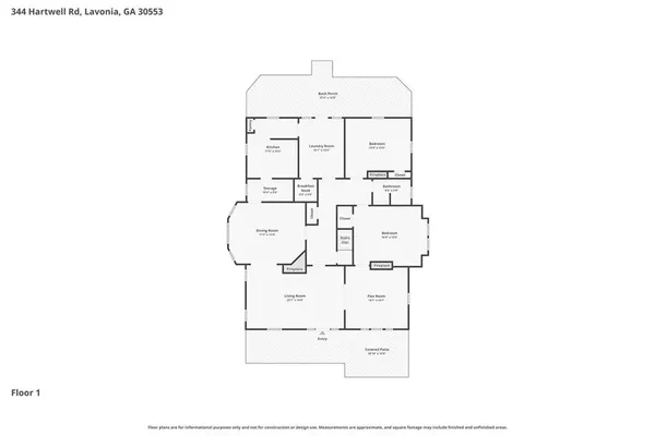 $550,000 | 344 Hartwell Road, Lavonia, GA 30553